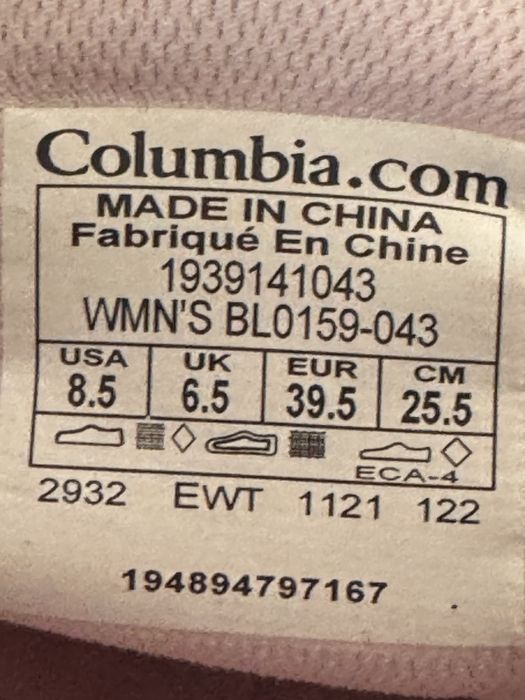 Кроссовки женские Columbia