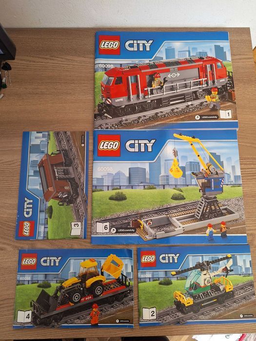 Lego влакове 60098 и 7938