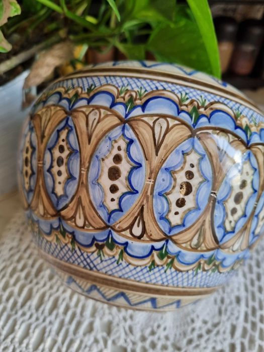 Vas ceramic pictat manual