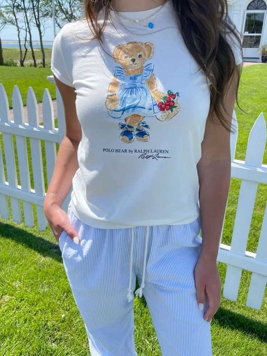 POLO BEAR  RL - 5 модела тениски - XS-2XL , дамска тениска ralph