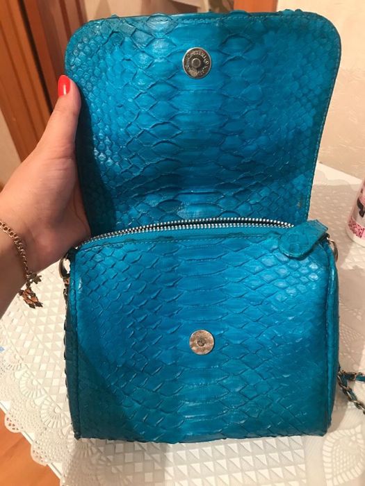 Сумка кожа питона