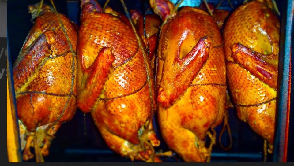 Дикий гусь горячего копчения