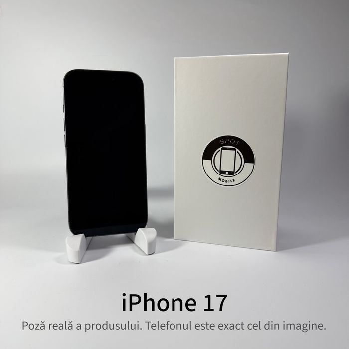 ispotmobile.ro iPhone 17 black 256GB Garanție 2 ani