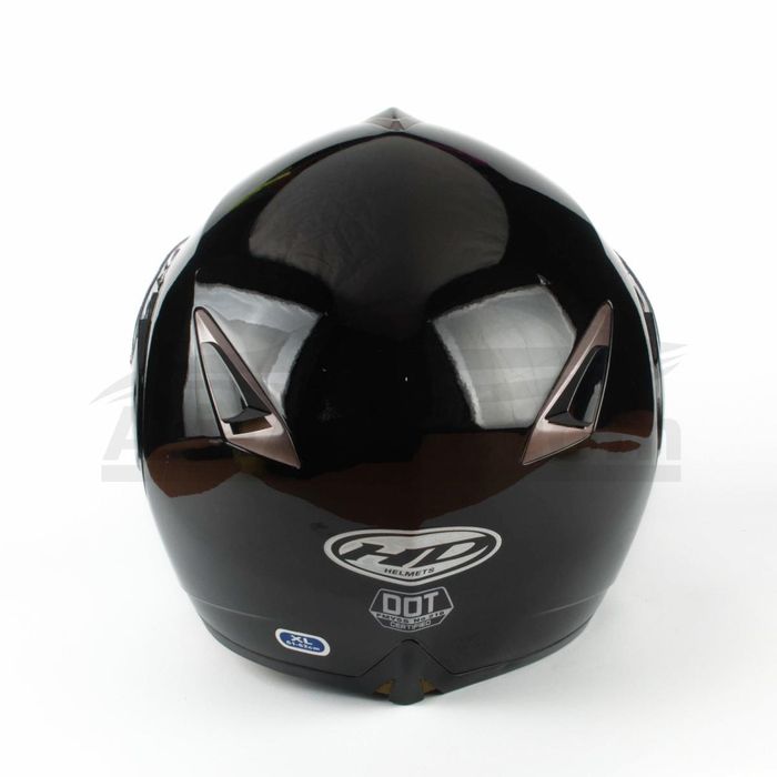 Модуларна каска hd a16 black + вградени тъмни очила