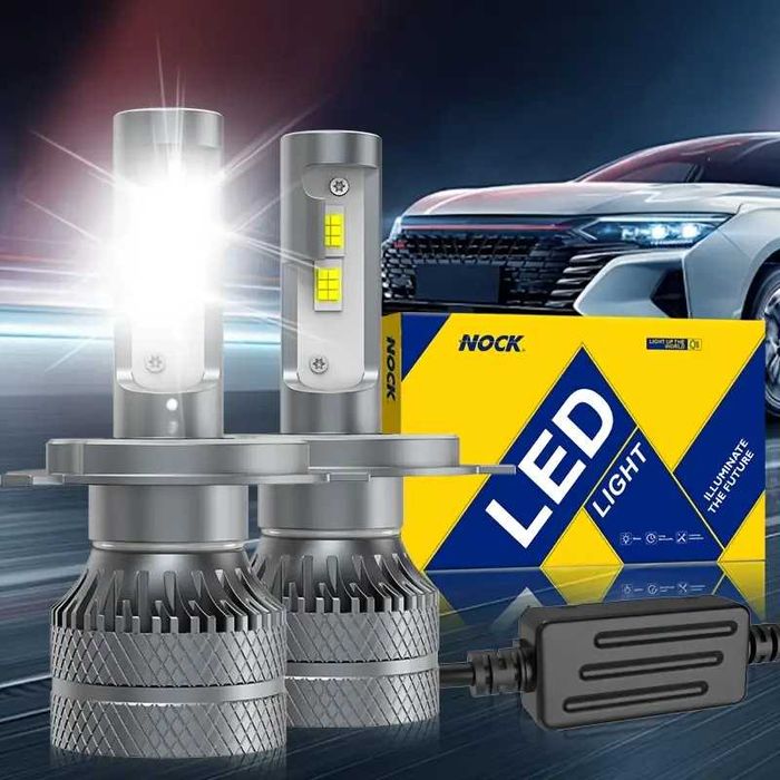 Н7 и Н4 крушки, 75000 лумена 6500K, CSP чип