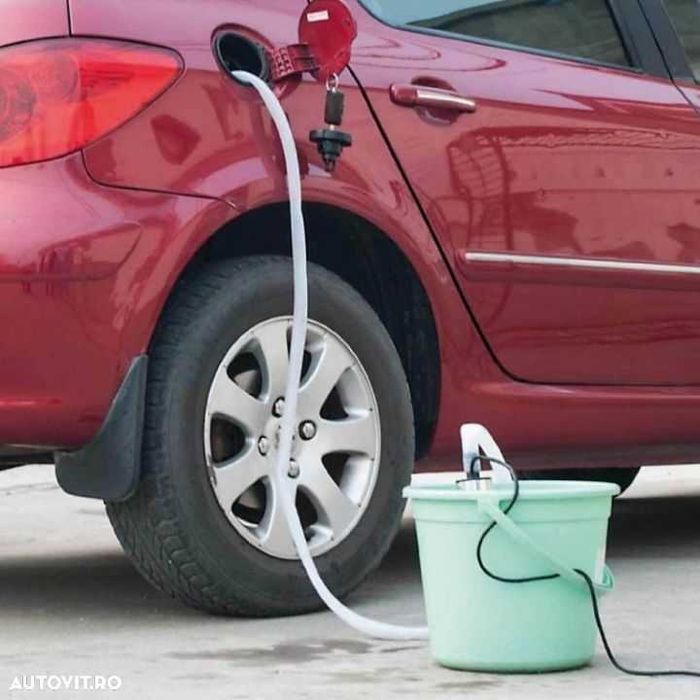 Pompa transfer lichid submersibila electrica 12V / 24V ulei carburant