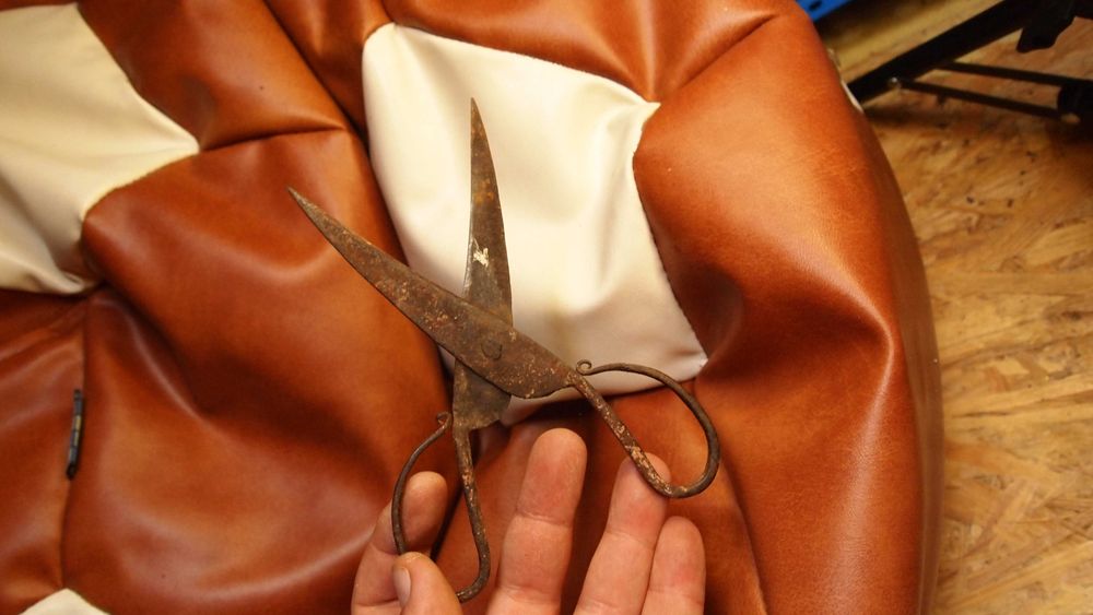 Foarfeca fier pentru decor sau colectie