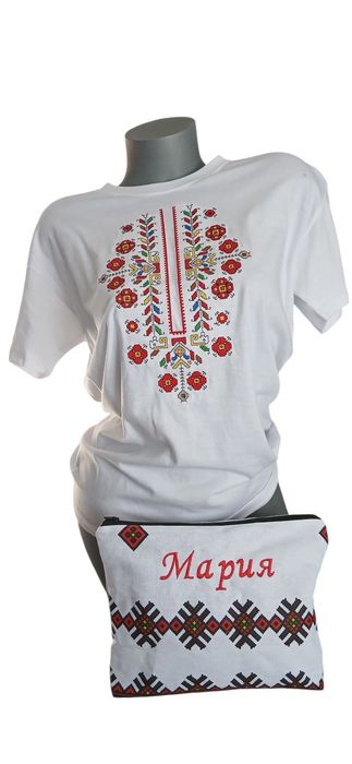 Памучни тениски със шевица