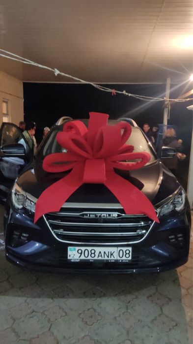 Бант на   машину