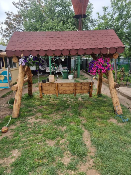 Facem la comanda leagăn rustic