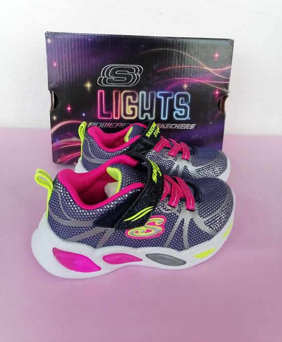 Детски светещи маратонки (сникърси) Skechers