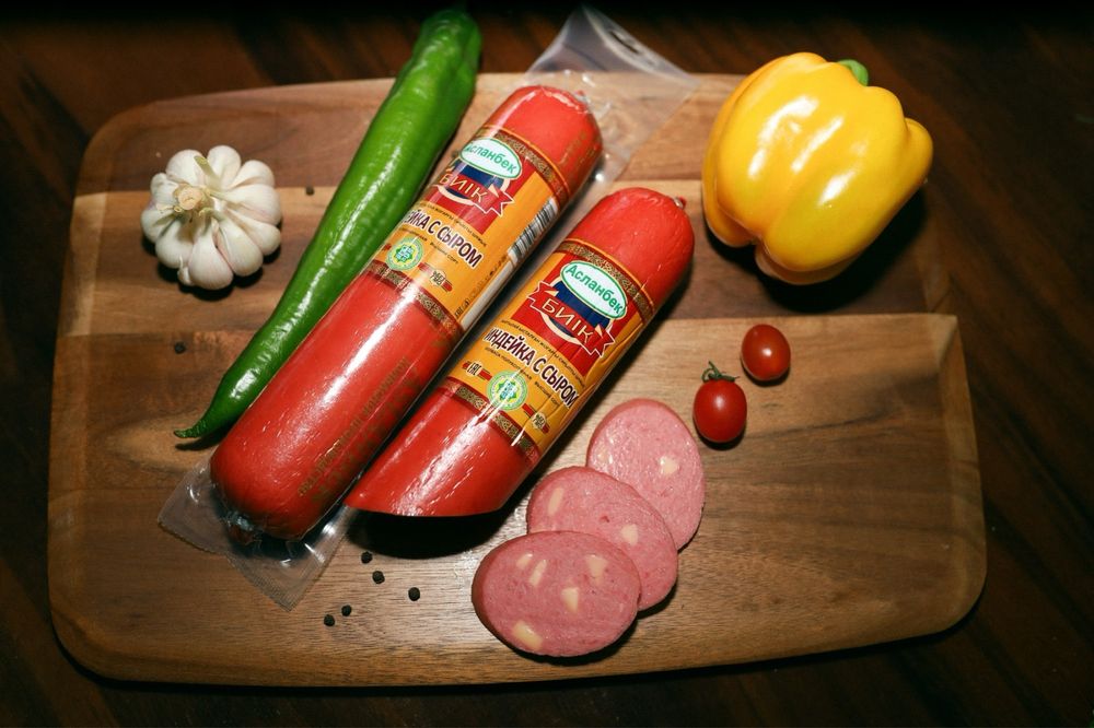 Колабаса «Асланбек» Индейка с сыром