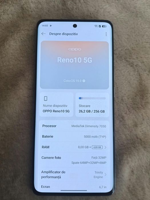 Vând oppo reno 10 5G