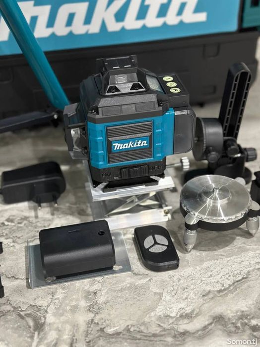 Лазерный уровень Makita 4D 360° зелёный lazr urvin