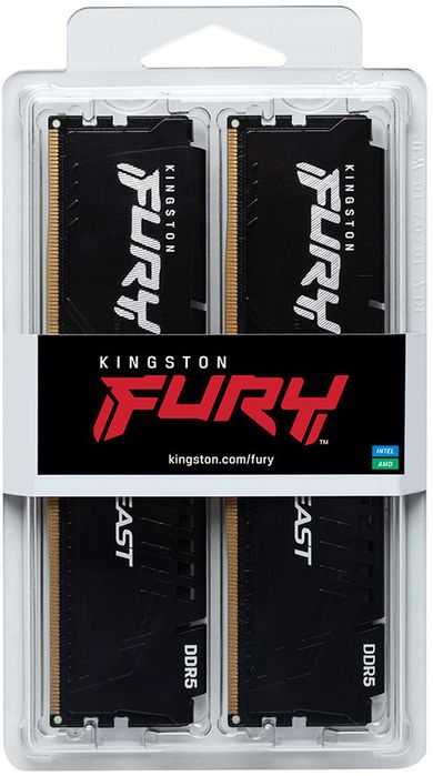 Kingston Technology Комплект модулей памяти FURY Beast KF552C40BBK2-32