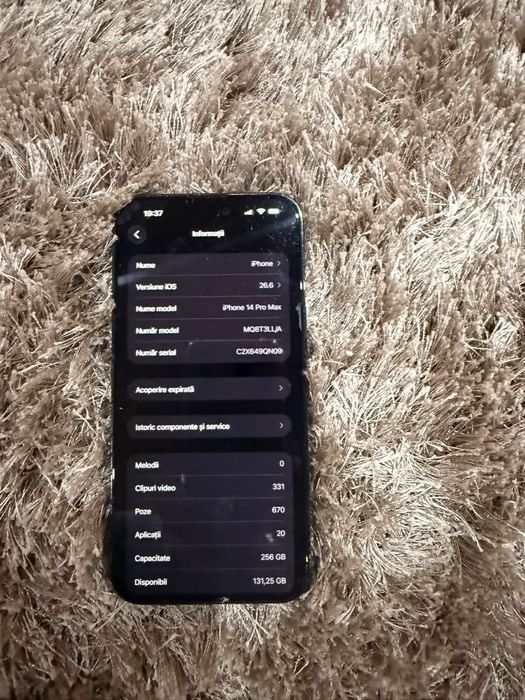 Vand iphone 14 pro max