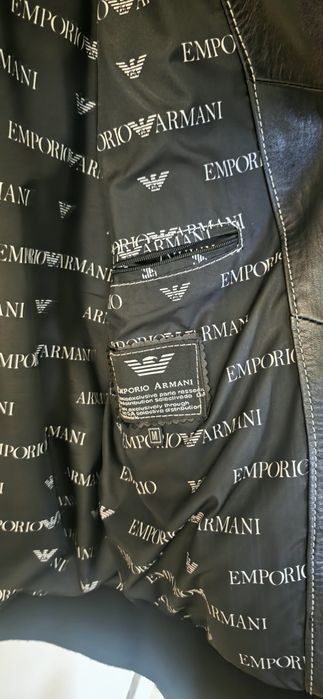 ARMANI-Мъжко Кожено Яке.