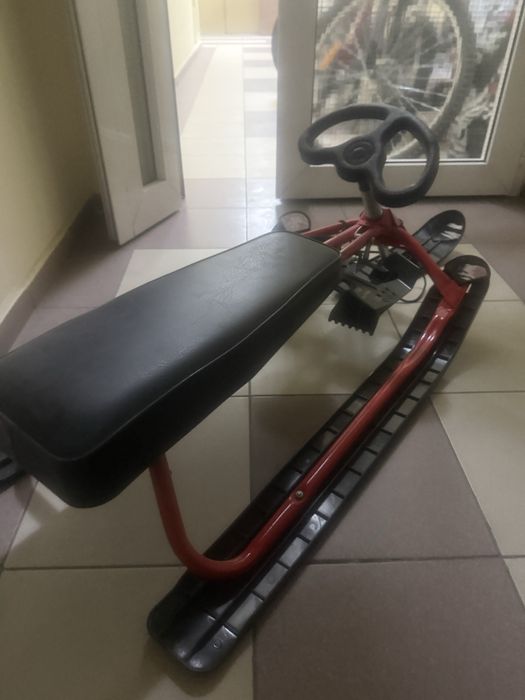 Снегокат в хорошем состоянии