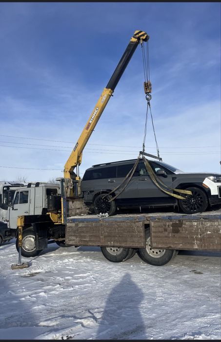 Манипулятор Актобе 24/7 с прицепом