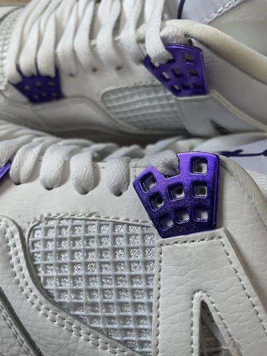 Jordan 4 metallic purple