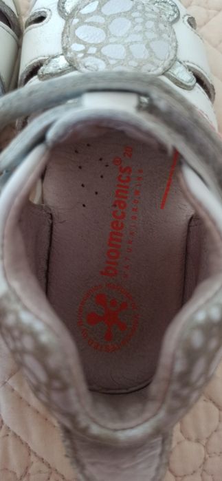 Sandale ortopedice din piele Biomecanics marimea 20