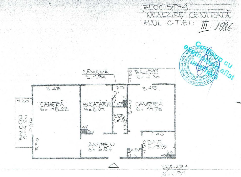 Apartament decomandat 2 camere de inchiriat - Iugoslaviei