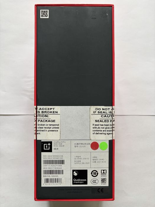 OnePlus 9 PRO 5G, 256GB, Full Box, ca nou