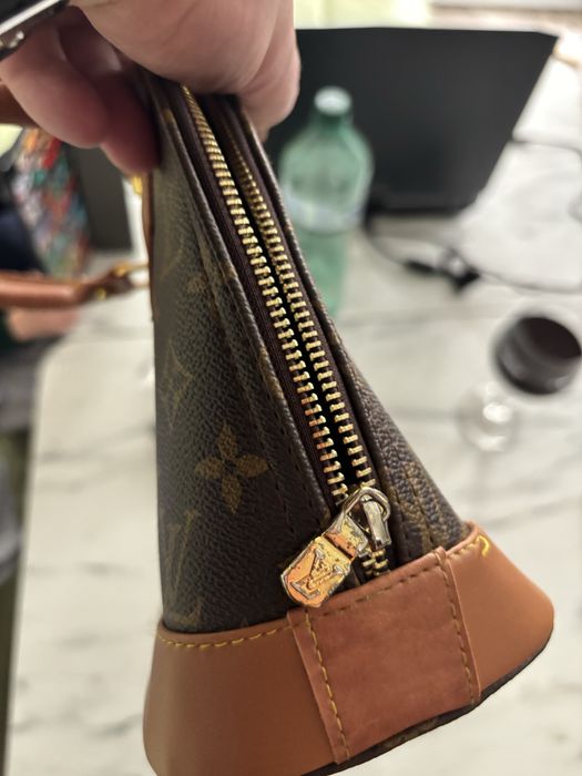 Дамска кожена чанта Louis Vuitton – в добро състояние