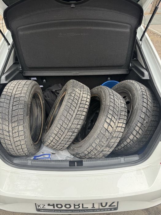 Продам колеса r15 вместе с резиной