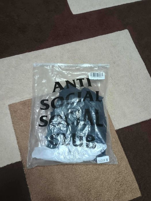 Tricou Anti Social Social Club - "BURN IT DOWN" - Nou cu Etichetă - M