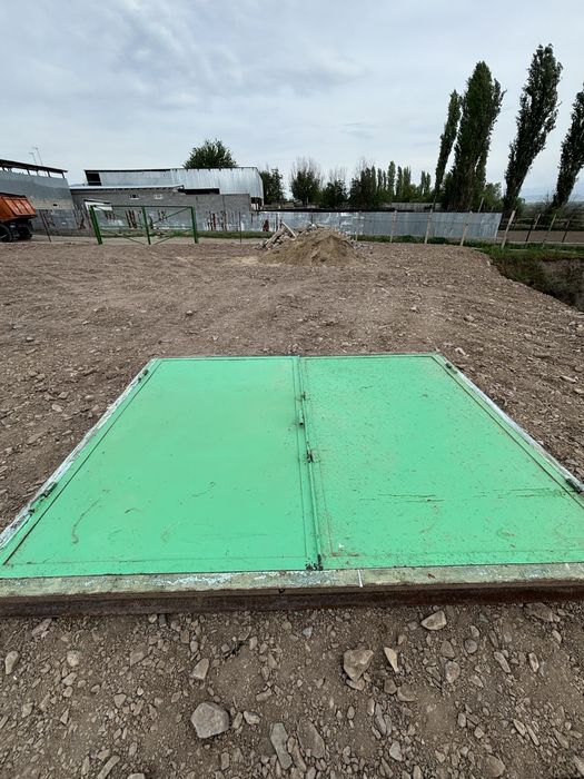 Ворота железные с рамой