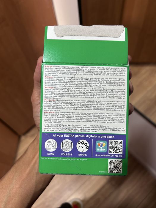 Instax wide картирдж