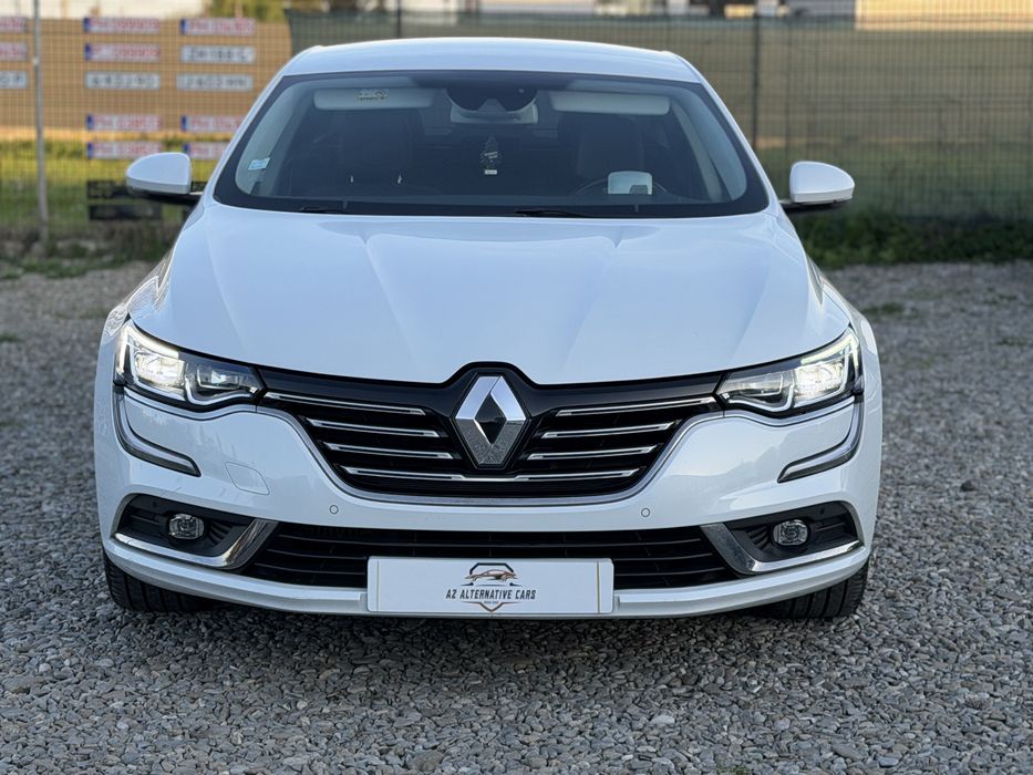Renault Talisman 2018 1.6 dCi 130 cp / 181.000 km / alb perlat / head-up display / blind spot / cameră / masaj / RATE / GARANTIE
