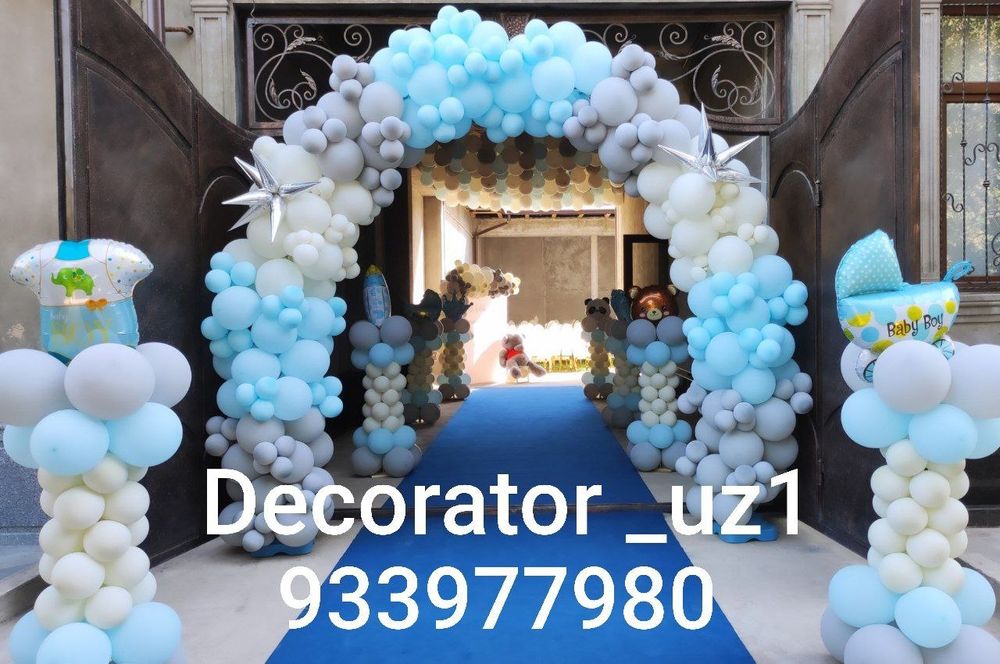 Оформление шарами в Ташкенте
