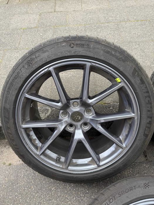 Jante 18 Tesla Model 3 - Anvelope vara 235 45 R18+Senzori presiune BLE