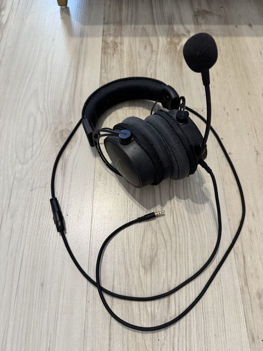 Casti gaming HyperX Cloud Alpha, drivere 50mm Dual Chamber, microfon detasabil