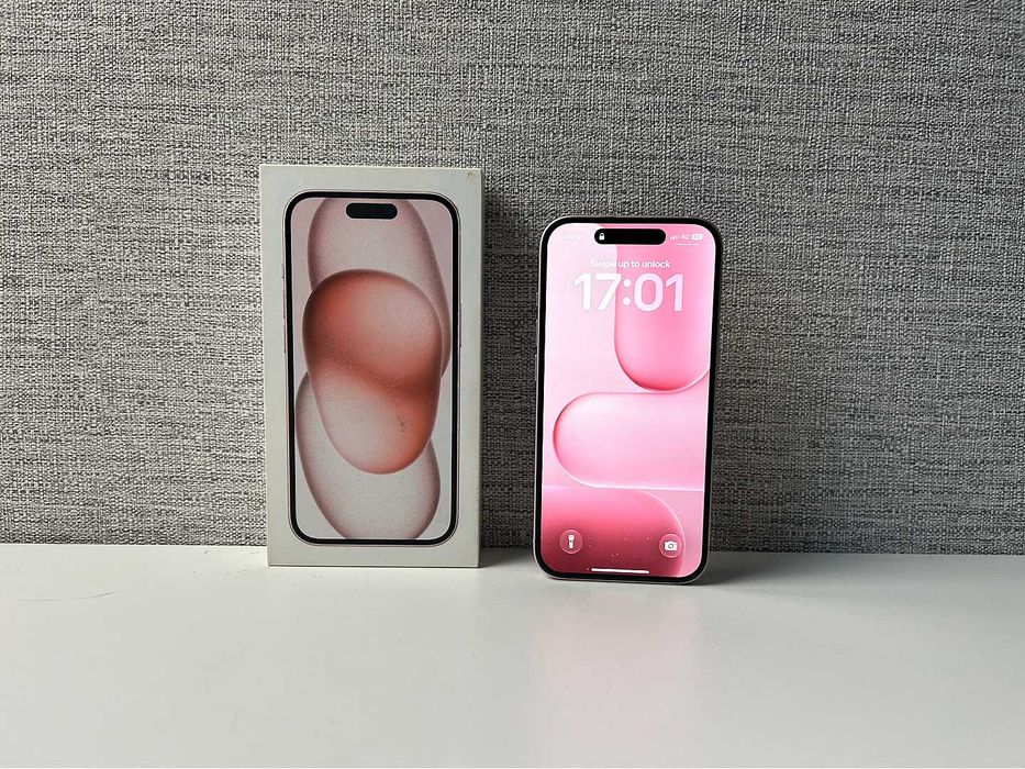 iPhone 15 Pink 128 Gb stare foarte buna