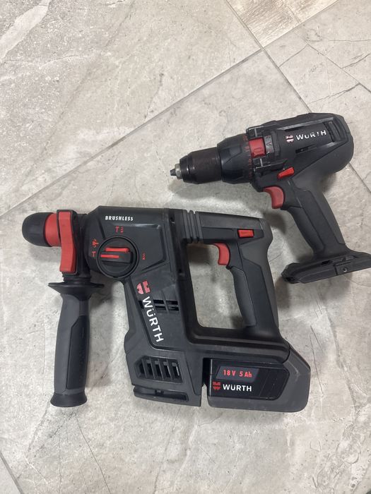 Vind set rotopercutor si filetanta Wurth nou neutilizat