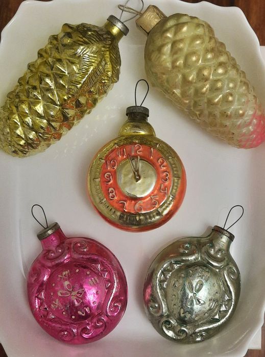 Елочные игрушки Ссср
