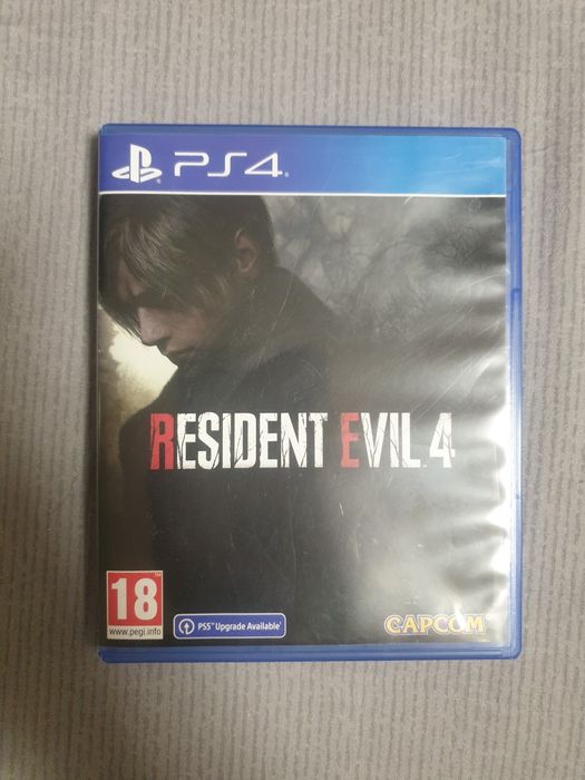 Диск ПС4 с обновлением на ПС5 RESIDENT EVIL 4