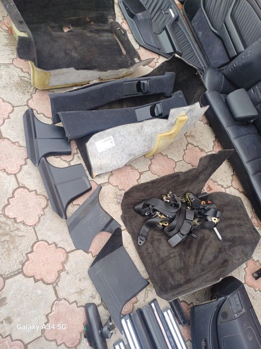 Кожанный салон w202