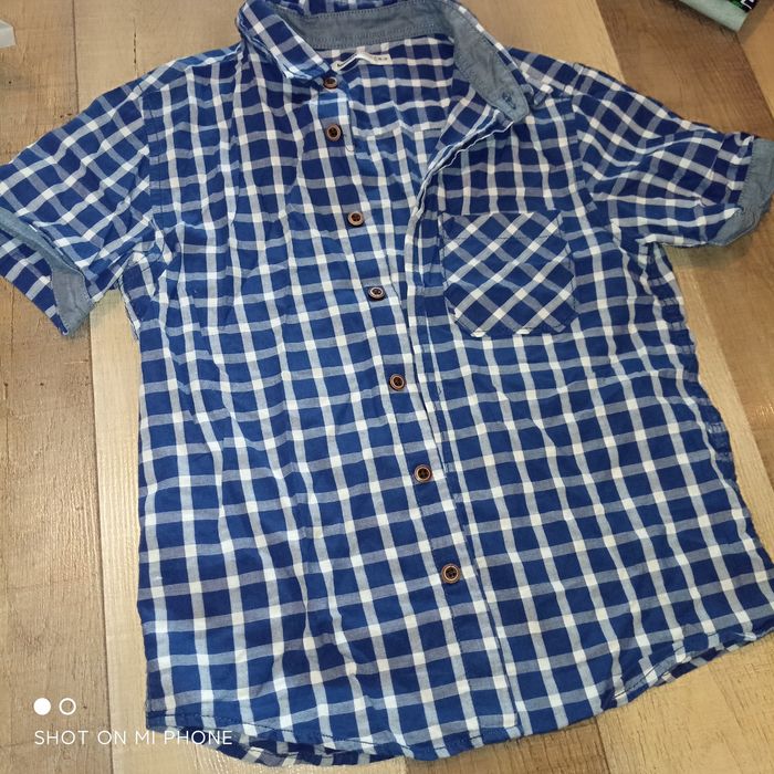 Рубашки на мальчика 5-6 лет с длинными рукавами