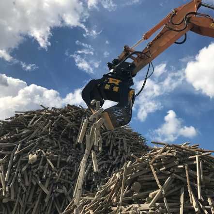 Graifere rotative pentru excavatoare 18-30 ton MB-G1200