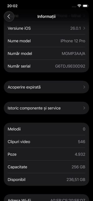 Iphone 12 Pro 256GB 5G