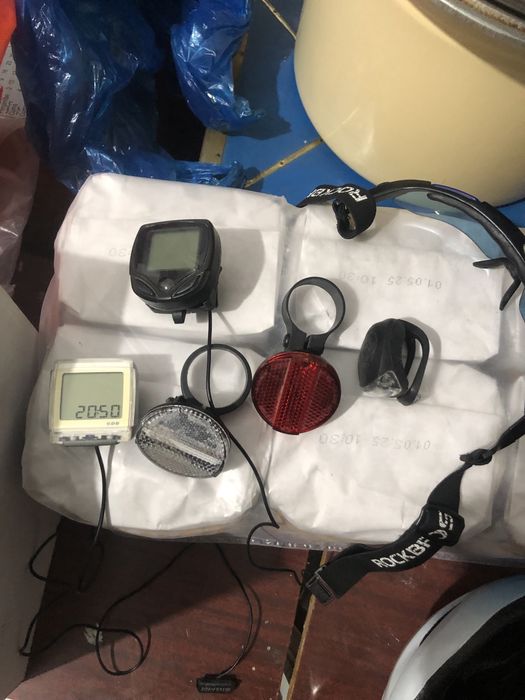 Шлем вело компьютер спидометр