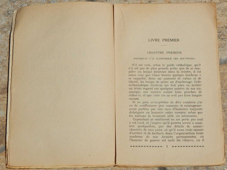 Servitude et grandeurs militaires Alfred de Vigny publicata Paris '30