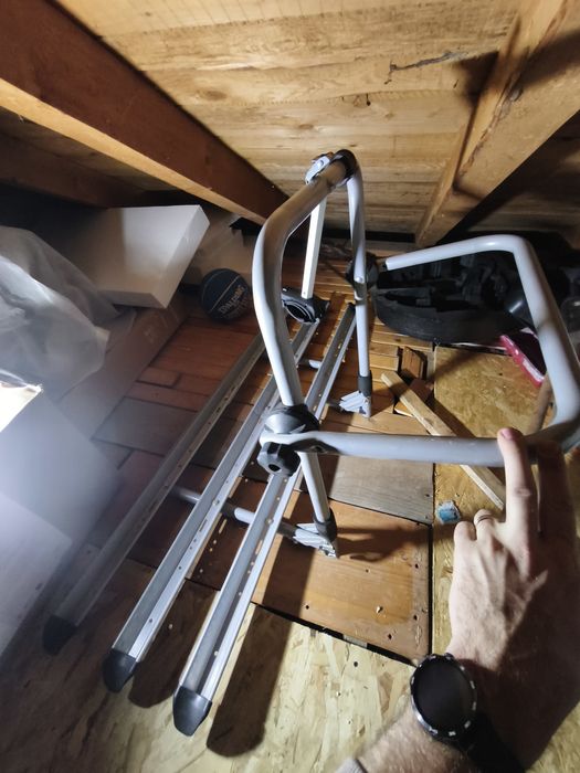 Suport auto biciclete montaj pe roata rezerva haion