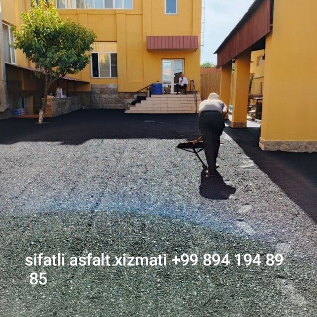 Sifatli asfalt xizmati