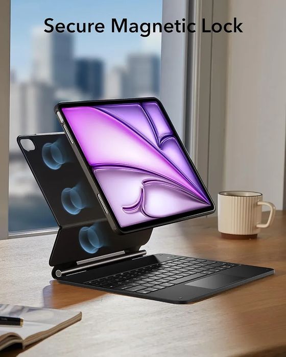ESR Калъф с клавиатура и тракпад за iPad Air 13" (2024-2026, M2/M3/M4)