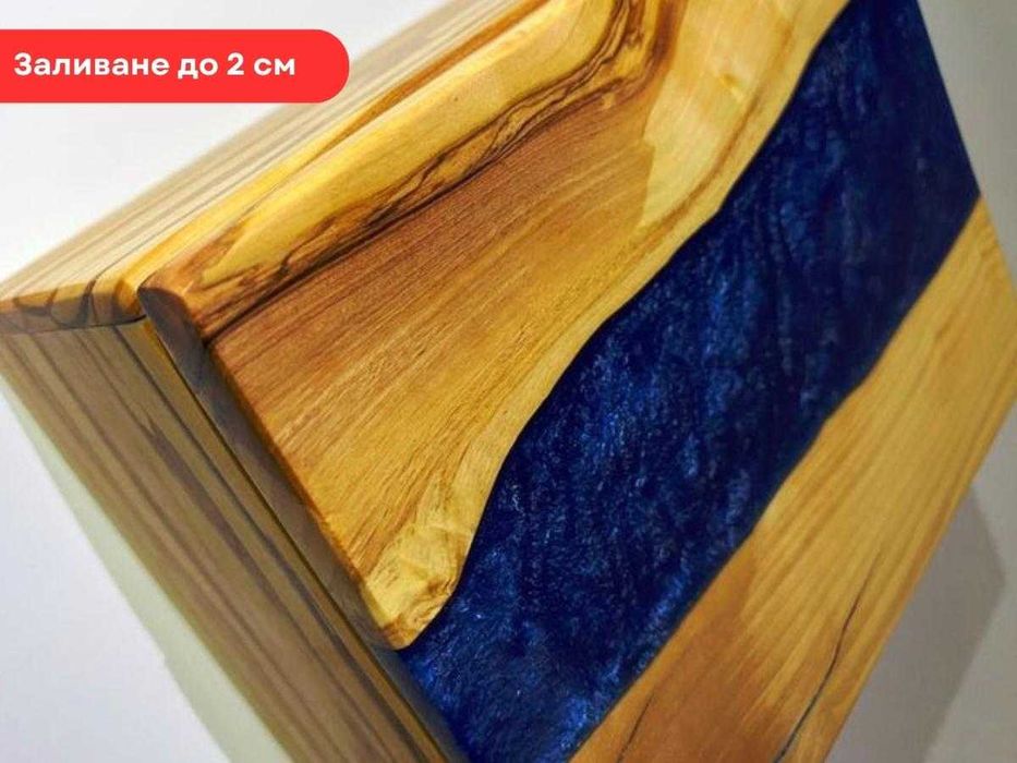 3 кг Висококачествена Епоксидна Хоби смола | Прозрачна. UV